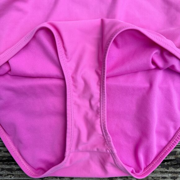 Marilyn Monroe One Piece Swimsuit Womens Medium Pink Braided Pool Beach Barbie - Picture 3 of 13